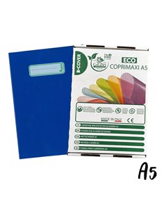 SET 24 bucati - Coperta Colibri Eco, A5, 140 microni, Albastru Opac