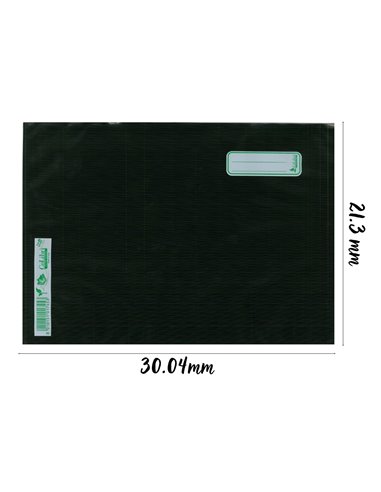 SET 24 bucati - Coperta Colibri Eco, A5, 140 microni, Negru Opac