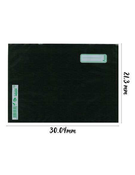 SET 24 bucati - Coperta Colibri Eco, A5, 140 microni, Negru Opac