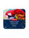 DW2306013,Creioane colorate profesionale Derwent cromaflow, 48 culori, cutie metal