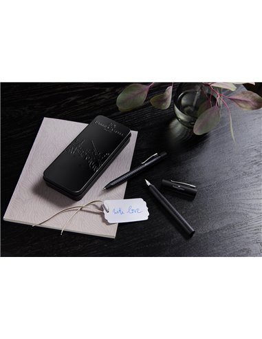 Set Faber-Castell, Stilou + Pix grip 2011, Negru Set Faber-Castell, Stilou + Pix grip 2011, Negru