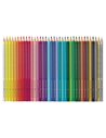 Creioane Colorate Grip 2001 Faber-Castell, 36 culori, cutie metal