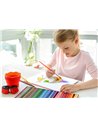 Creioane Colorate Grip 2001 Faber-Castell, 36 culori, cutie metal