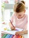 Creioane Colorate Grip 2001 in cutie metal Faber-Castell FC112413, 12 culori