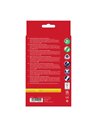 Creioane Colorate Faber-Castell FC110912 Jumbo Grip, 12 culori + ascutitoare