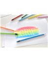 Creioane Colorate FABER-CASTELL FC116613, 10 Culori + Guma Grip 2001