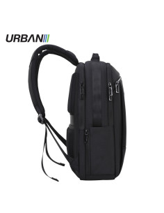 Ghiozdan compartiment laptop, URBAN BLACK, 43x29x12 cm - OFFISHOP 2