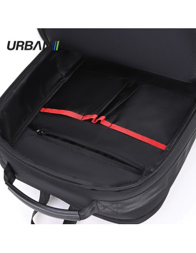 OF660,Ghiozdan compartiment laptop OFFISHOP, 43x29x12 cm, Urban black