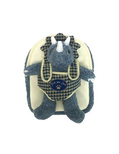 Ghiozdan gradinita BABY ANIMALS, RHINO, 23x8x28 cm - S-COOL