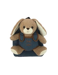 Ghiozdan gradinita BABY ANIMALS, BROWN BUNNY, 23x8x28 cm - S-COOL