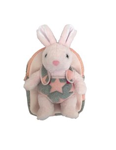 Ghiozdan gradinita BABY ANIMALS, SWEET BUNNY, 23x8x28 cm - S-COOL