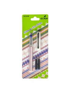 Stilou ECADA de fete faine blister 93103w