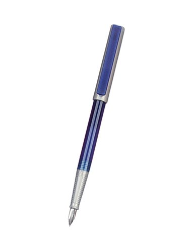 Stilou basic Herlitz 10734861, Albastru/Argintiu