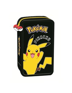Penar echipat cu 3 fermoare St.Majewski 723688, motiv Pokemon