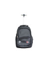 G620,Ghiozdan tip troller St.Majewski St.Right Black TB-01/674587, 44 cm, 4 compartimente, Negru