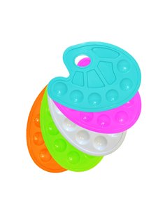 Paleta pictura din plastic diverse culori NEBO 16008
