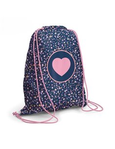 Sac incaltaminte S-COOL SC3047, 46 X 35.5 cm, Motiv Pink Heart