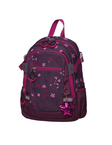 Rucsac clasa pregatitoare Schniders, Berry blossom, Visiniu