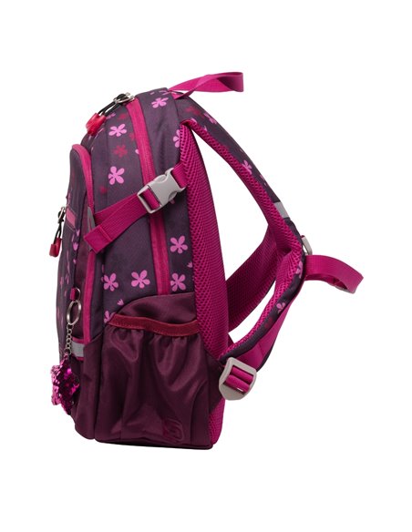 Rucsac clasa pregatitoare Schniders, Berry blossom, Visiniu