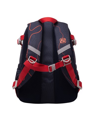 Rucsac clasa pregatitoare Schniders, Ninja revenger, Negru