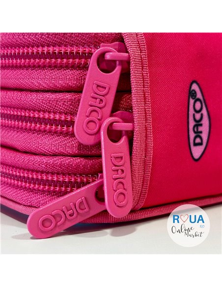 Penar echipat cu 3 fermoare Daco PE3022E, Motiv fairy tail