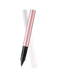 Roller pina colada 0.7 mm, ambidextru, 1 rezerva albastra inclusa, roz metalizat