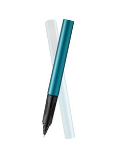 Roller Pina Colada Pelikan 0.7 mm, ambidextru, 1 rezerva albastra inclusa, Albastru petrol metalizat