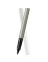 Roller Pina Colada Edition 0.7 mm, corp striat, ambidextru, 1 rezerva albastra inclusa, Olive metalizat