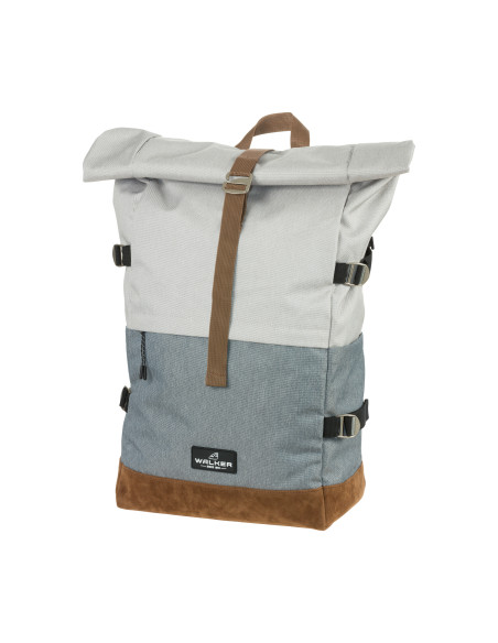SH42156247,Rucsac Schneiders Rollup bicolor Walker, Gri cu Gri deschis