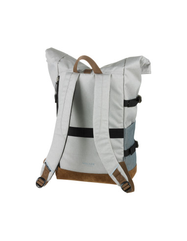 SH42156247,Rucsac Schneiders Rollup bicolor Walker, Gri cu Gri deschis