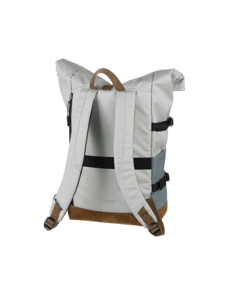 SH42156247,Rucsac Schneiders Rollup bicolor Walker, Gri cu Gri deschis