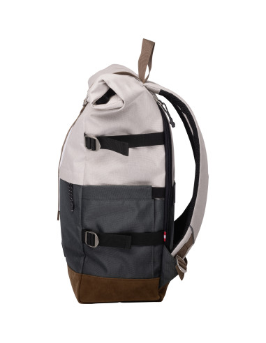 SH42156311,Rucsac Schneiders Rollup Walker bicolor, Crem popcorn cu Verde