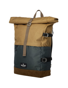 SH42156312,Rucsac rollup bicolor maro aluna - verde walker