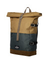 SH42156312,Rucsac rollup bicolor maro aluna - verde walker