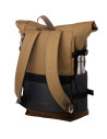 SH42156312,Rucsac rollup bicolor maro aluna - verde walker