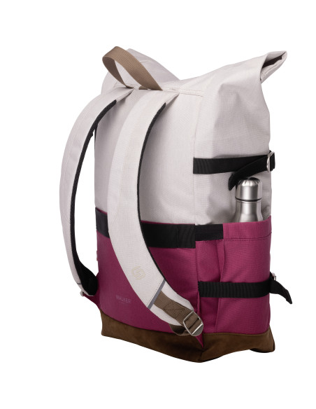 SH42156314,Rucsac rollup bicolor crem popcorn-roz magenta walker