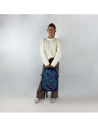 SH42039064,Rucsac fame glow in the dark petrol walker
