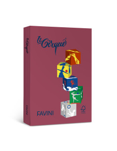 Carton Color 160g/Mp A4 302 Bordo Favini