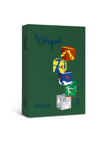 A71D534,Hartie Colorata Christmas Favini 304 A71D534, A4, 80g/mp, Verde