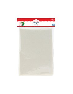 Accesorii Craft - Ad081c Fetru Uni Set 4 Alb