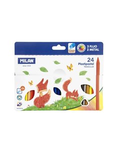 Creion Cerat 24 Triunghiular Milan 022t24
