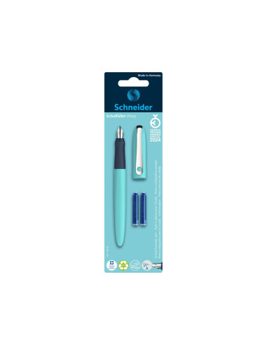 SD-STI179/TURCOAZ,Stilou Schneider Wavy STI179, 1 buc/blister, Turcoaz