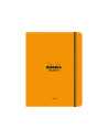 SD-CAI308/DICTANDO,Carnet nedatat dictando Rhodia Unlimited, A5+, 16 x 21 cm, 60 file, Portocaliu
