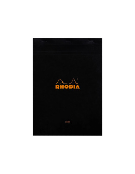 SD-CAI312/DICTANDO,Blocnotes dictando capsat Rhodia, N°18, A4, 80 file, Negru SD-CAI312/DICTANDO,Blocnotes dictando capsat Rhodia, N°18, A4, 80 file, Negru