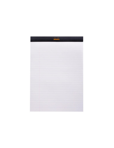 SD-CAI312/DICTANDO,Blocnotes dictando capsat Rhodia, N°18, A4, 80 file, Negru SD-CAI312/DICTANDO,Blocnotes dictando capsat Rhodia, N°18, A4, 80 file, Negru