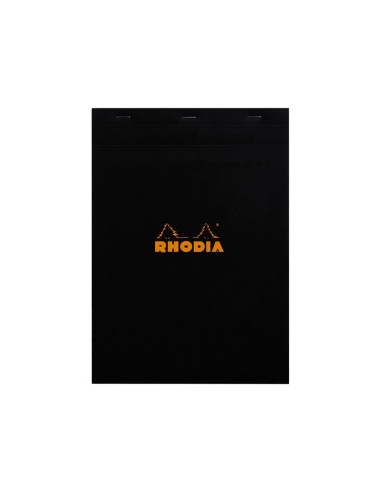 SD-CAI312/MATEMATICA,Blocnotes matematica capsat Rhodia, N°18, A4, 80 file, Negru