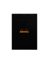 SD-CAI312/MATEMATICA,Blocnotes matematica capsat Rhodia, N°18, A4, 80 file, Negru