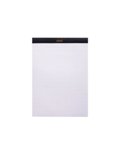 SD-CAI312/MATEMATICA,Blocnotes matematica capsat Rhodia, N°18, A4, 80 file, Negru 2