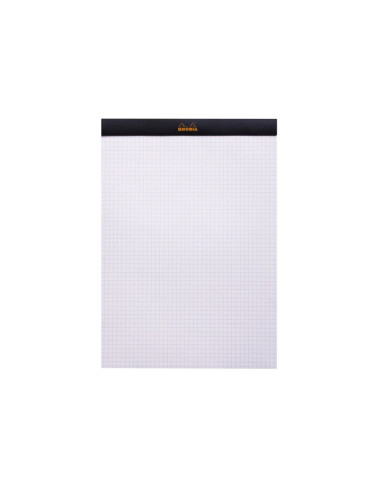 SD-CAI312/MATEMATICA,Blocnotes matematica capsat Rhodia, N°18, A4, 80 file, Negru SD-CAI312/MATEMATICA,Blocnotes matematica capsat Rhodia, N°18, A4, 80 file, Negru