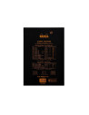 SD-CAI312/MATEMATICA,Blocnotes matematica capsat Rhodia, N°18, A4, 80 file, Negru